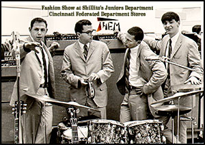 THEM - Entertainment and background music for Shillitos Misses Fashion Department, Cincinnati - part of Federated/Macy's chain