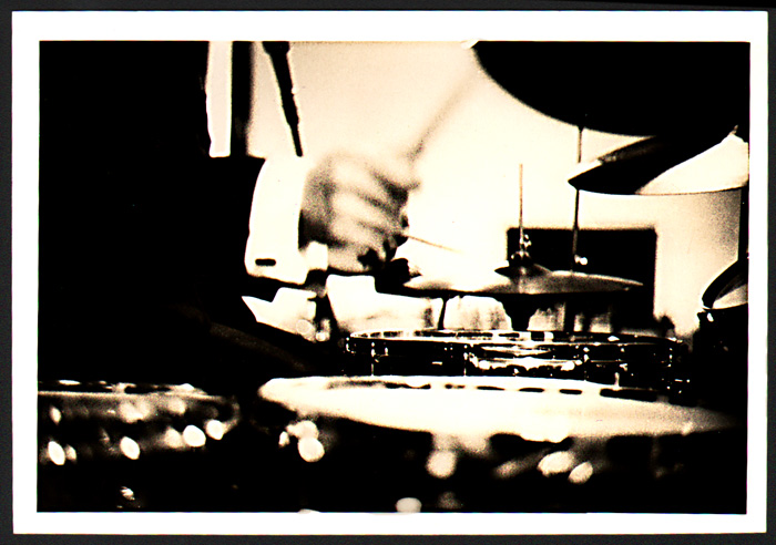 George Makrauer playing, 1960's.  Photo by Stu Levy.