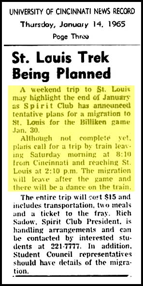 Article in UC Newsrecord